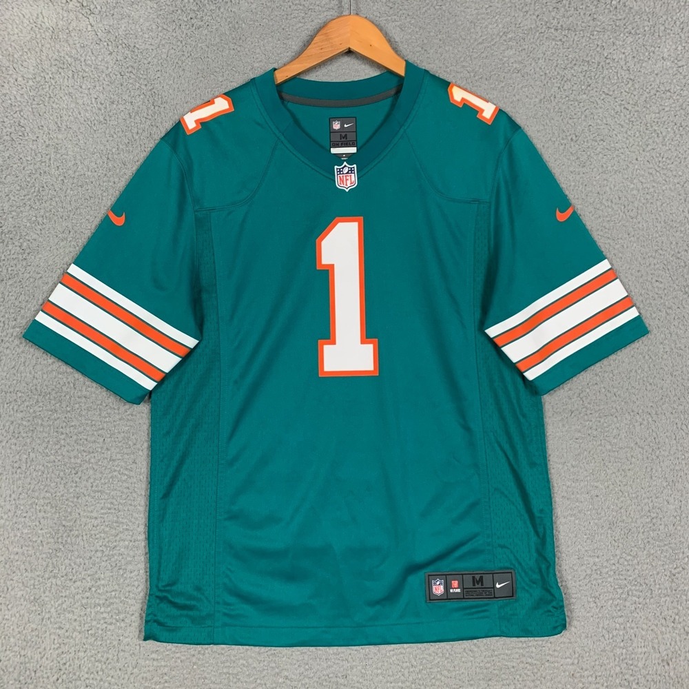 Nike Miami Dolphins Tua Tagovailoa Jersey Men's Medium NFL On Field #1 Football